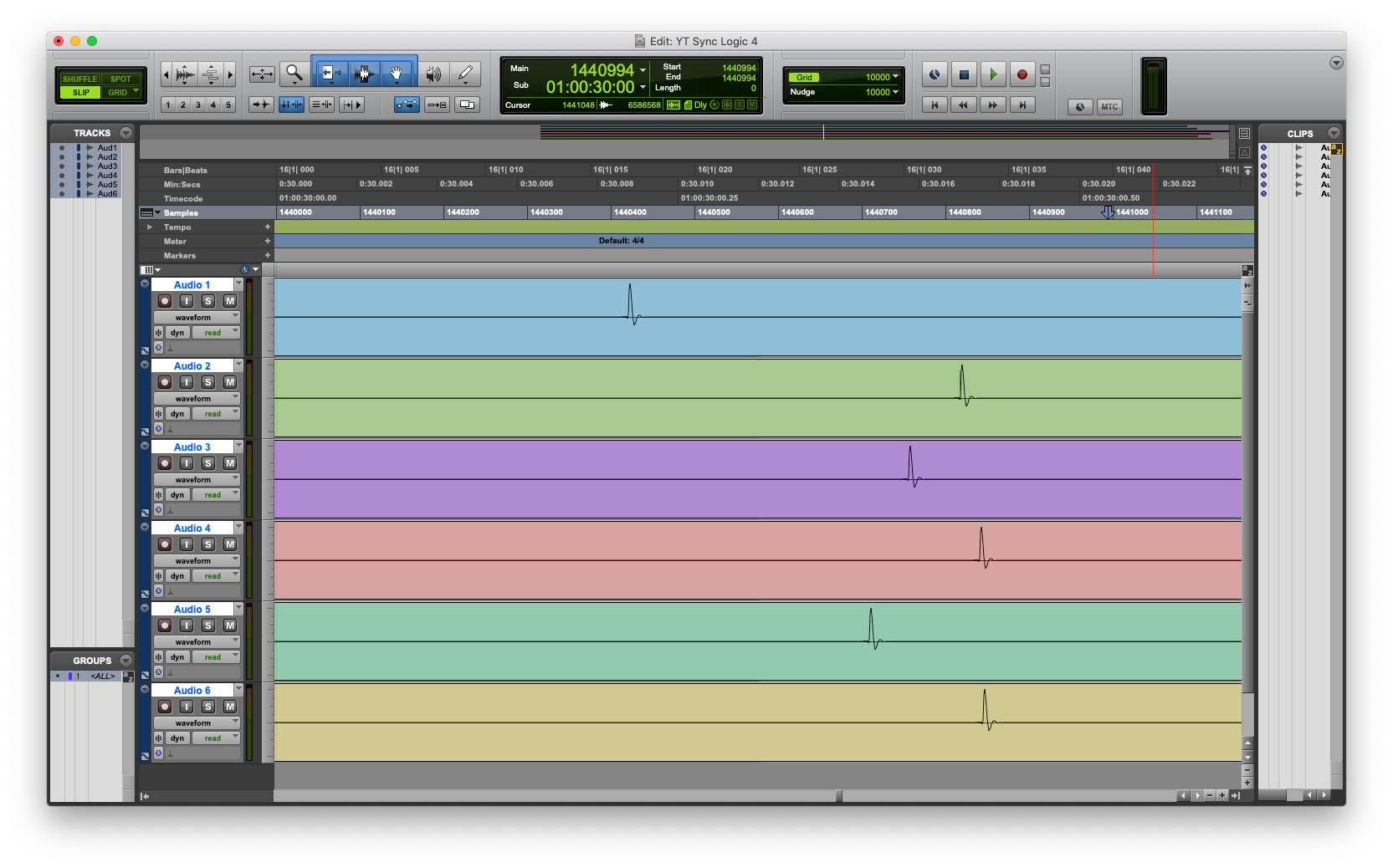 DAW Timecode Sync — Just a Phase